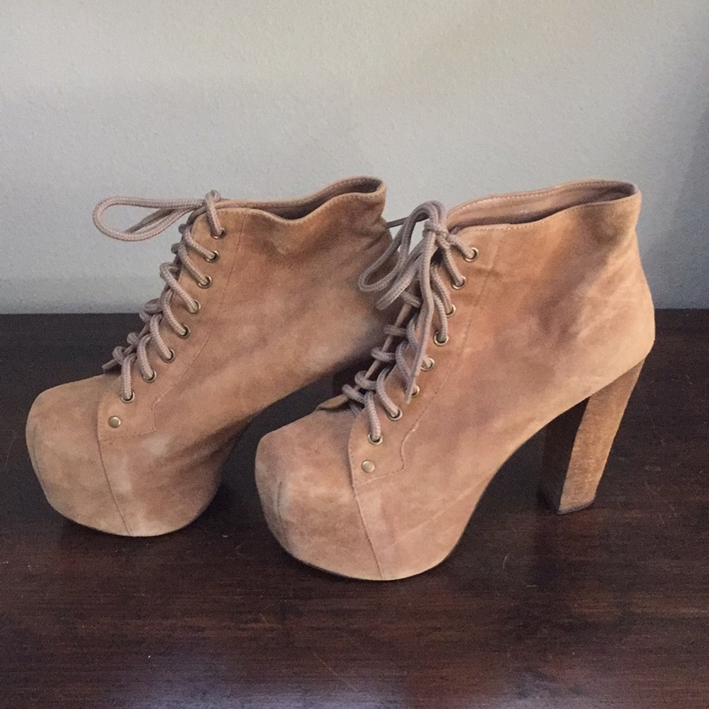 Jeffrey Campbell “Lita” Platform Lace-up Bootie
